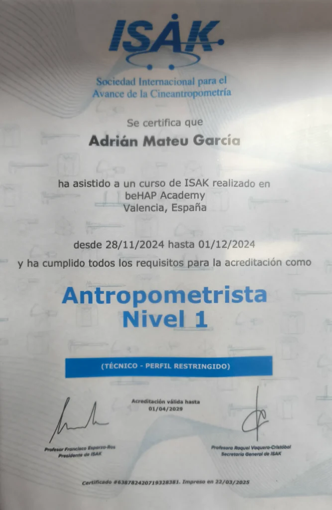 certificado